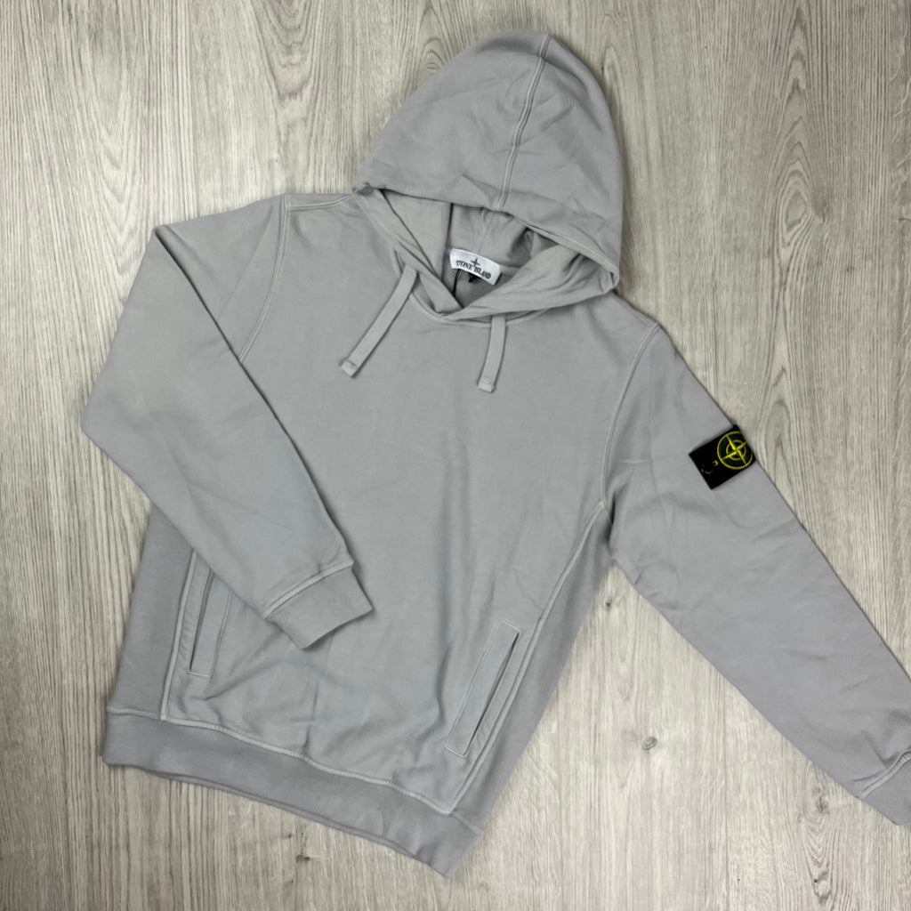 Stone Island Dyed Hoodie - Grey
