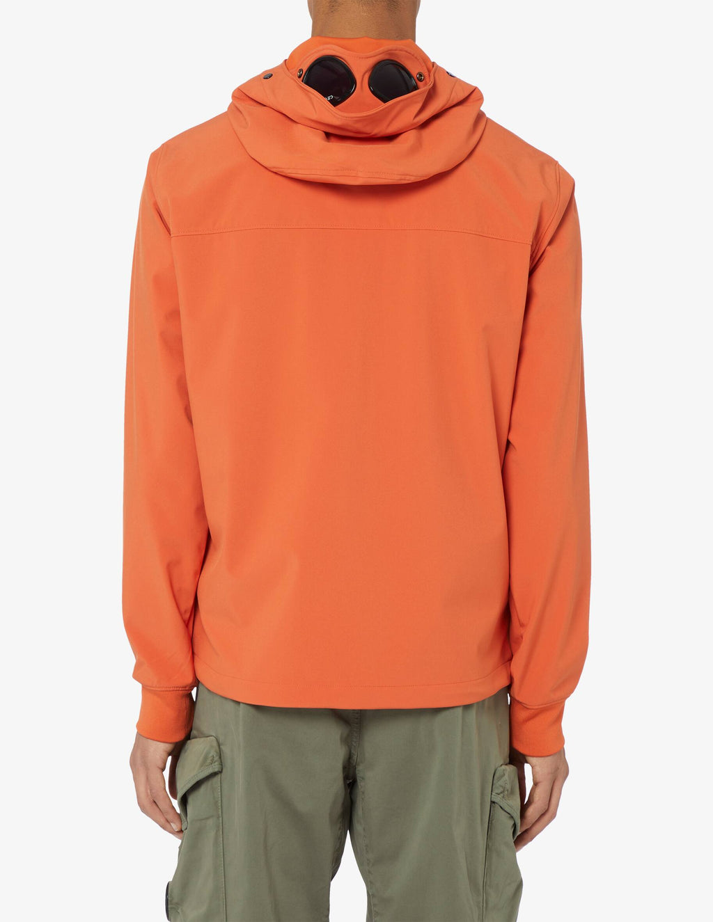 Cp Company Goggle Soft Shell Jacket Harvest Pumpkin