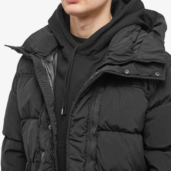 Cp Company Nycra-R Goggle Down Jacket in Black