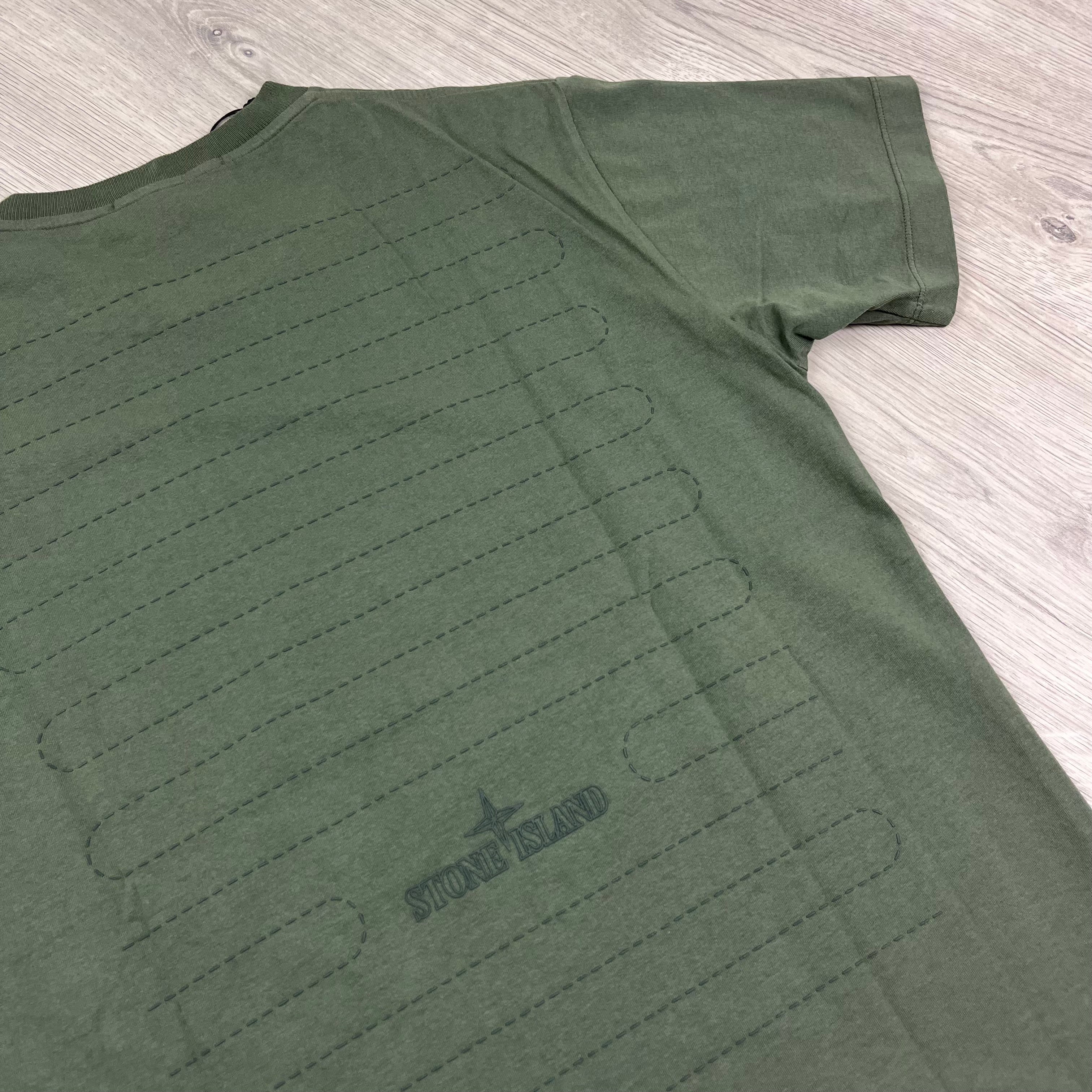 Stone Island Printed T-Shirt - Musk