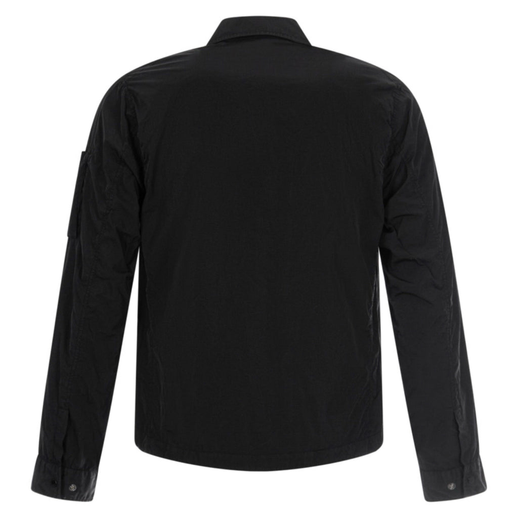 Cp Company 041A Chrome-R Overshirt In Black