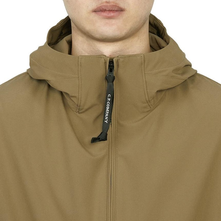 Cp Company Lens S/S Soft Shell Jacket Lead Grey