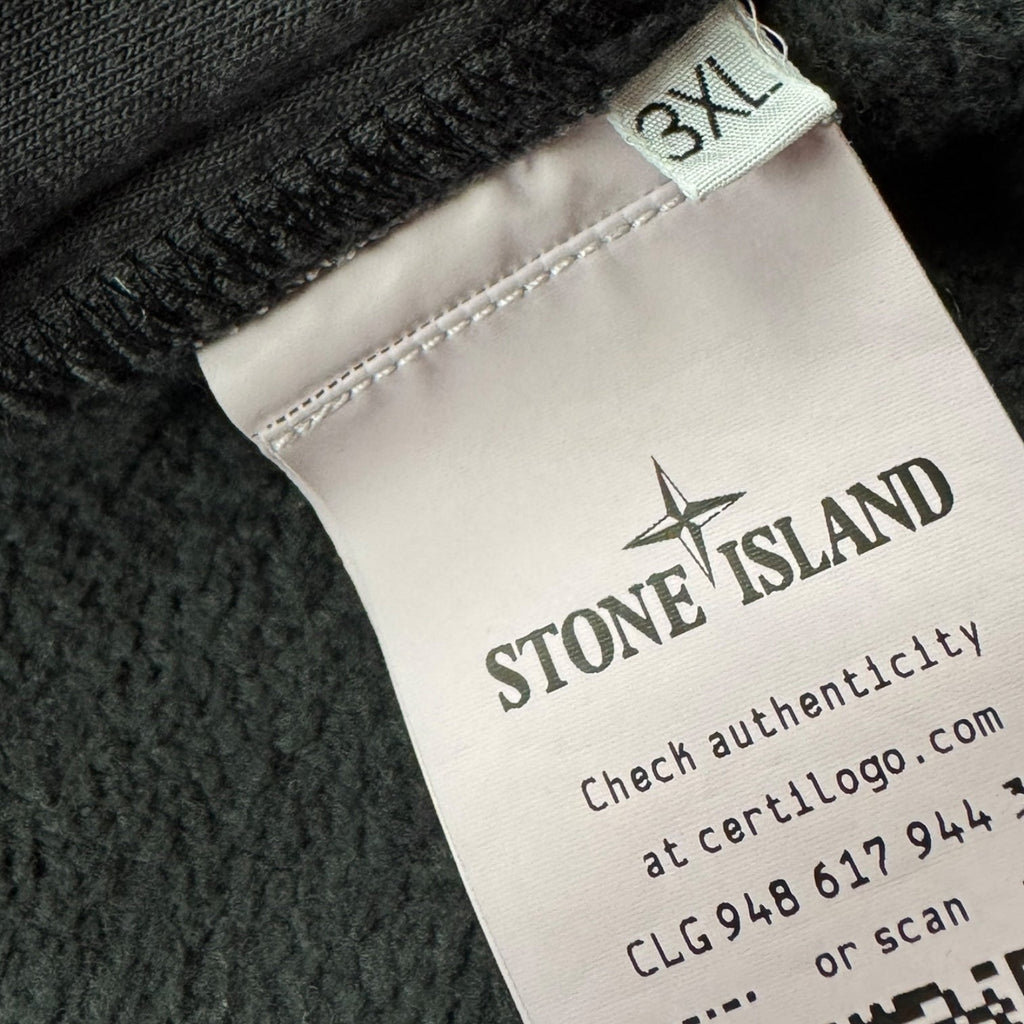 A/W 21 Stone Island Teddy Fleece Jacket - Black