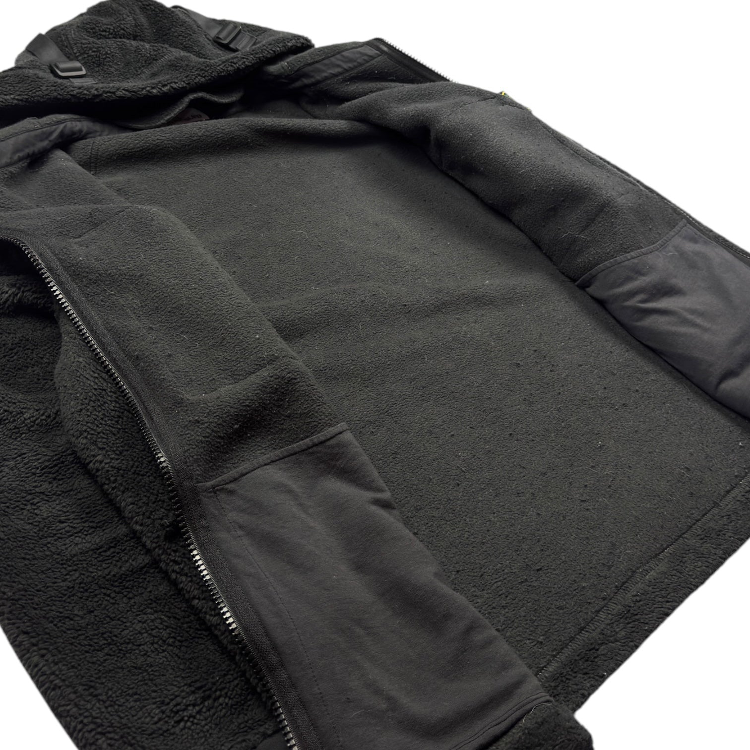 A/W 21 Stone Island Teddy Fleece Jacket - Black