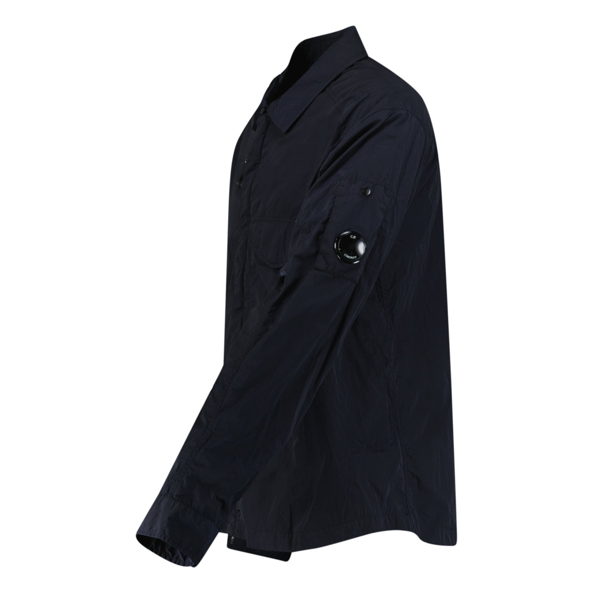 CP Company Lens Chrome Zip-Up Jacket Navy