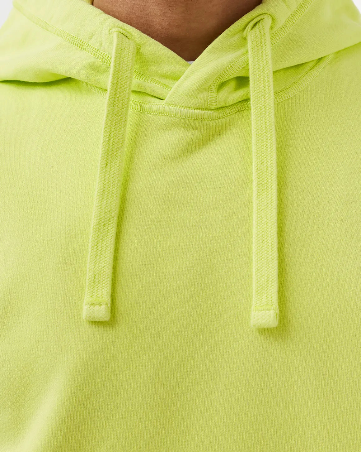 Stone Island Overhead Hoodie In Lemon