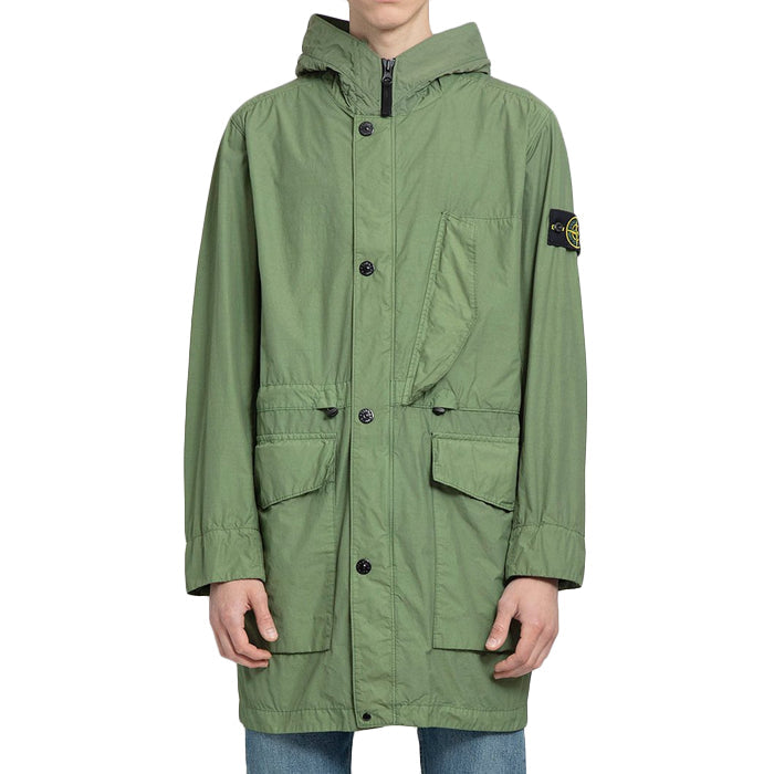 Stone Island Naslan Light Watro Parka In Olive