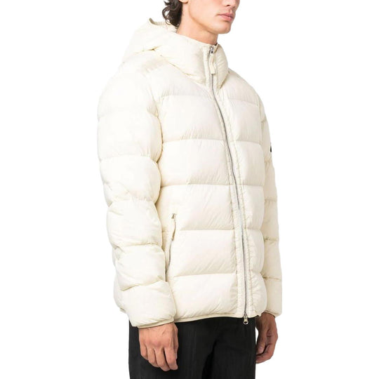 Stone Island Seamless Tunnel Nylon Down-Tc Jacket In Beige